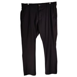 Twillory pants mens 36x30 navy blue tailored performance technical fabric dress